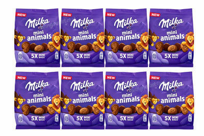 Milka Mini Animals Biscuits – 99.5 g (4‑Pack / 8‑Pack)