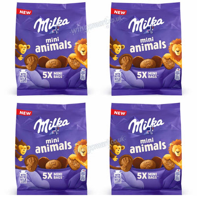 Milka Mini Animals Biscuits – 99.5 g (4‑Pack / 8‑Pack)