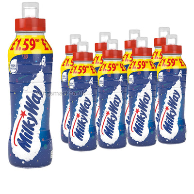 Milky Way Drink NAS 350ml Sports Cap (Pack 0f 8)