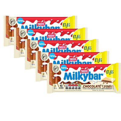 Milkybar Chocolate Crumble White Chocolate Bar 84g PMP