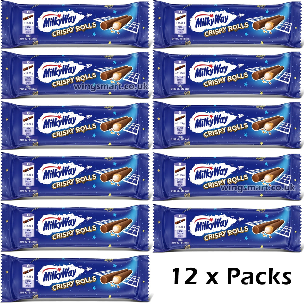 Milky Way, Bounty & Twix Crispy Rolls – Crunchy, Creamy, Chocolate Delight