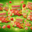 Haribo Giant Strawbs Mini Bags 16g (50 / 100 Treat Bags)