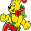 Haribo Giant Strawbs Mini Bags 16g (50 / 100 Treat Bags)