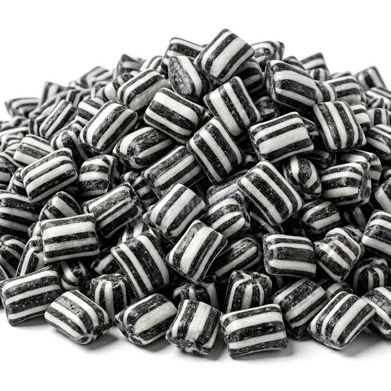 Joseph Dobson Mint Humbugs Unwrapped Traditional Peppermint Boiled Sweets (1kg, 2kg, 3kg)