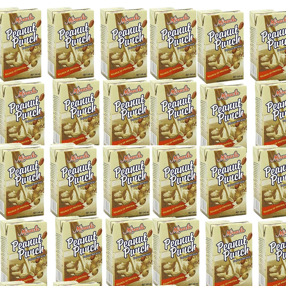 Miracle Peanut Punch Flavoured Milk Drink 240ml