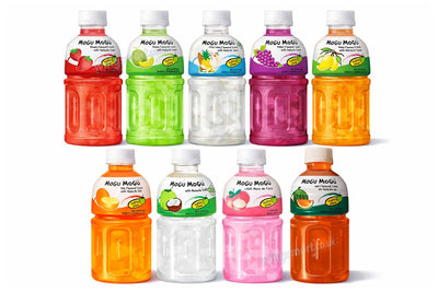 Mogu Mogu Fruit Drinks 320ml – 10 Randomly Selected Flavour Bottles