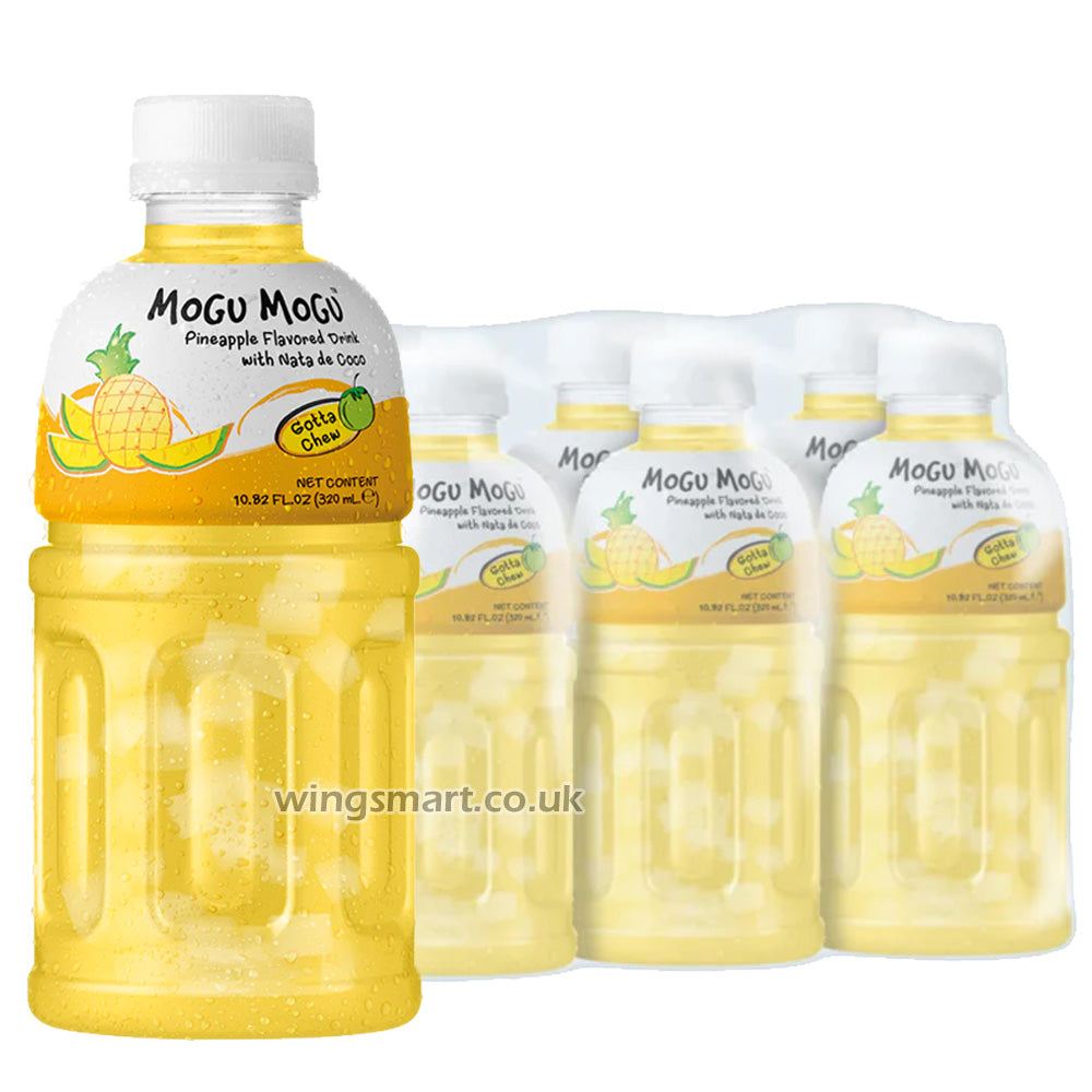 Mogu Mogu Pineapple Flavoured Drink 320ml (Pack Of 6) – WingsMart