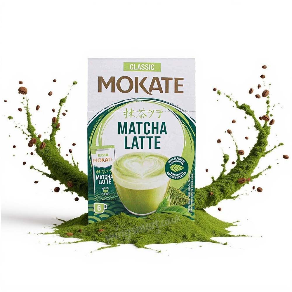 Mokate Matcha Classic Sachets 6 x 14g (5 Packs)