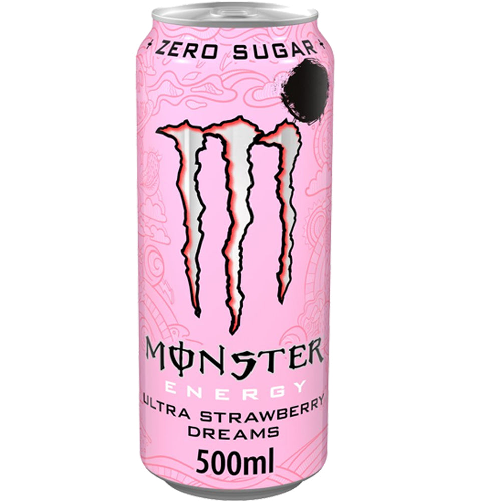 Monster Ultra Strawberry PMP 500ml (Pack of 12)