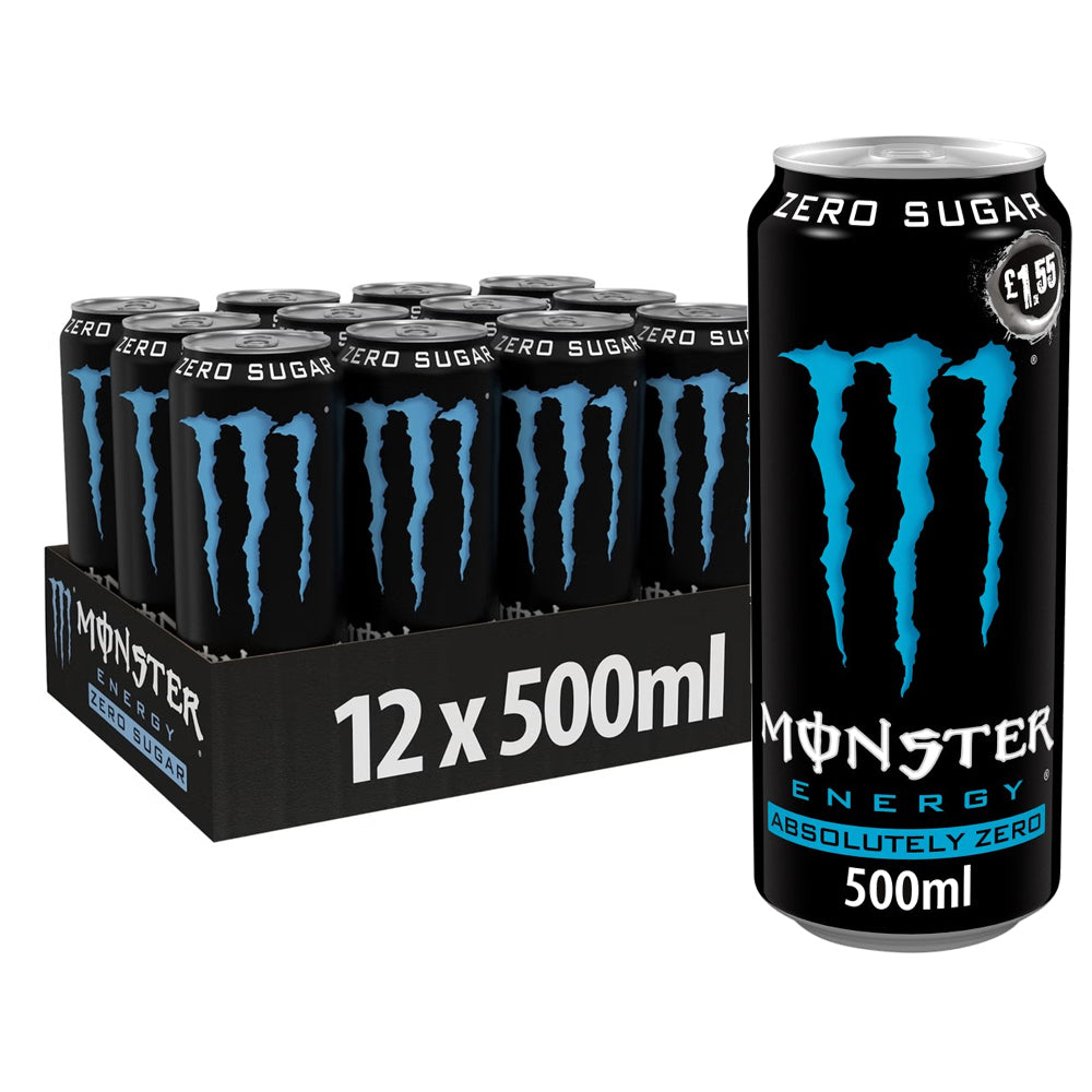 Monster Energy Drink Variety Pack 500ml PMP (Pack of 12)