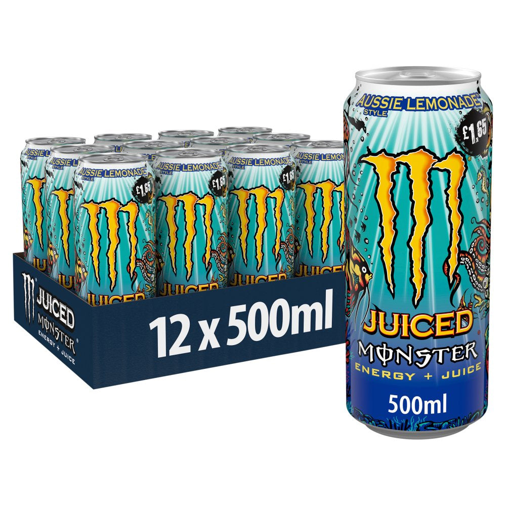 Monster Energy Drink Variety Pack 500ml PMP (Pack of 12)