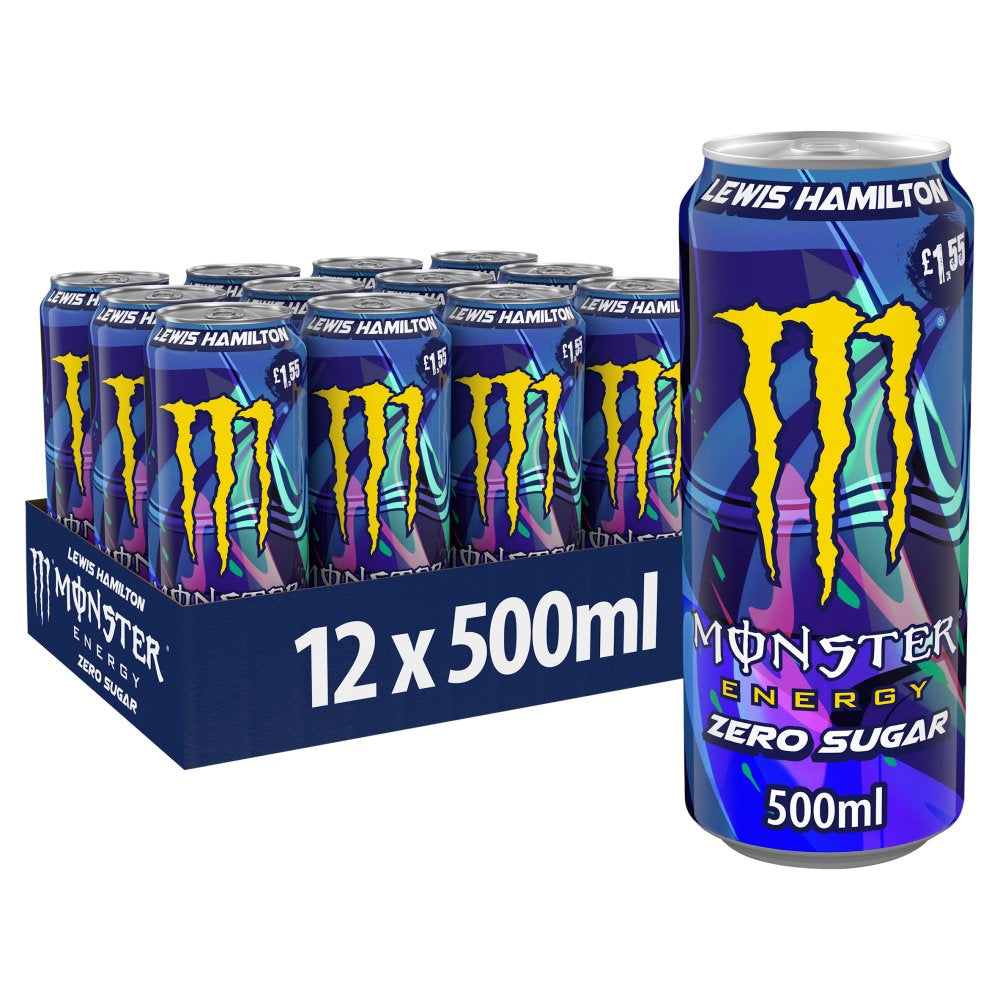 Monster Energy Drink Variety Pack 500ml PMP (Pack of 12)
