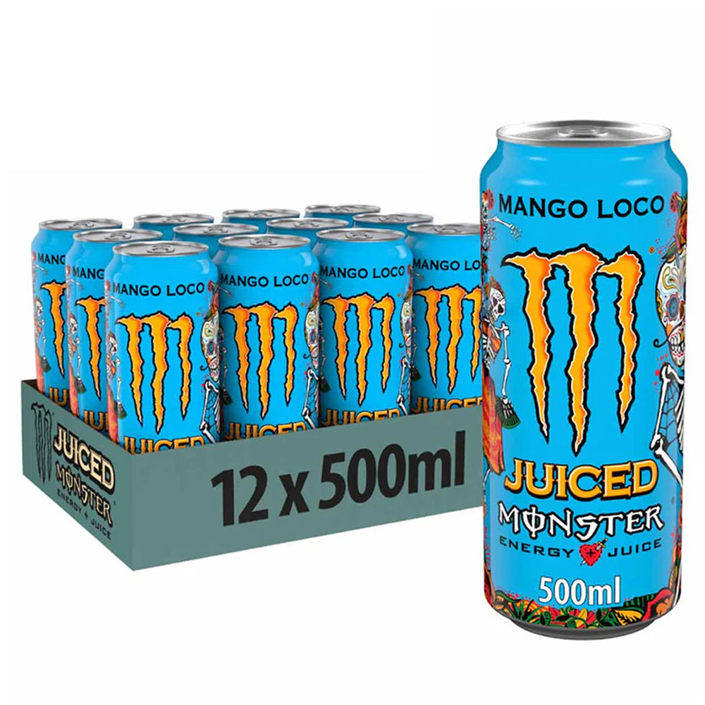 Monster Energy Drink Variety Pack 500ml PMP (Pack of 12)