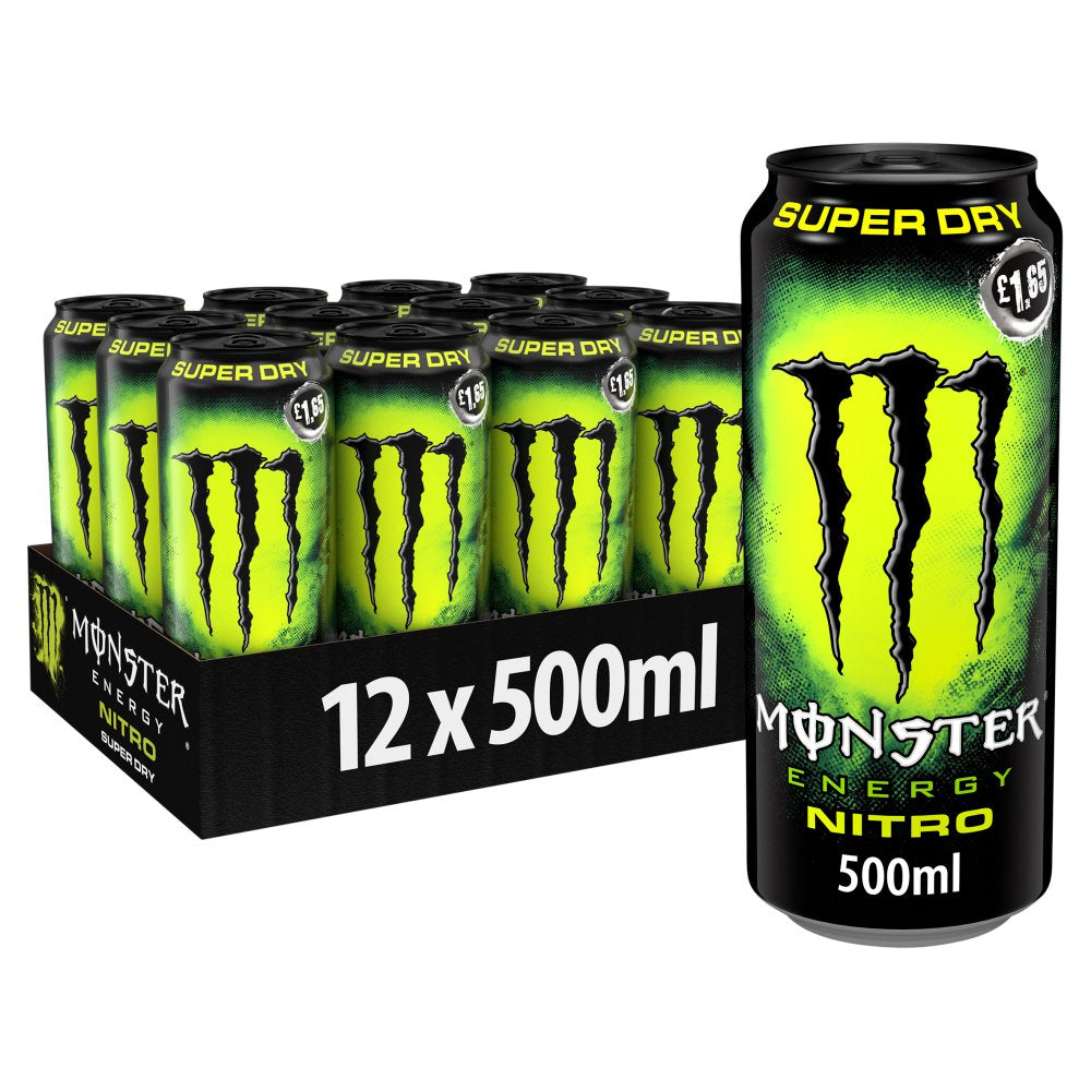Monster Energy Drink Variety Pack 500ml PMP (Pack of 12)