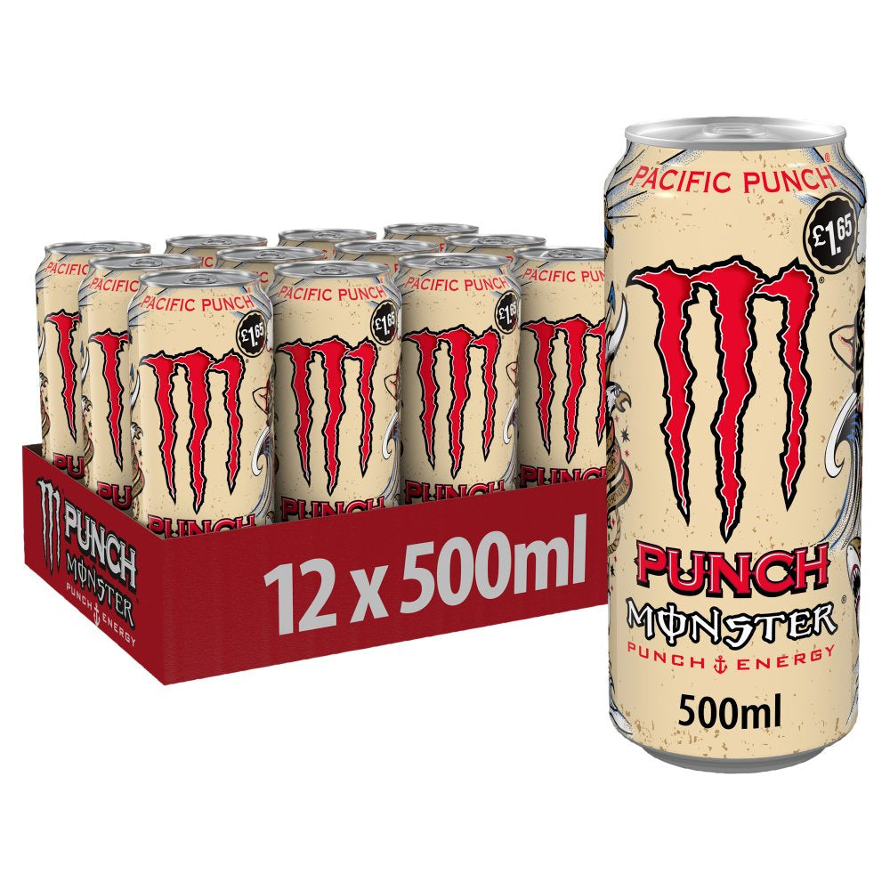Monster Energy Drink Variety Pack 500ml PMP (Pack of 12)