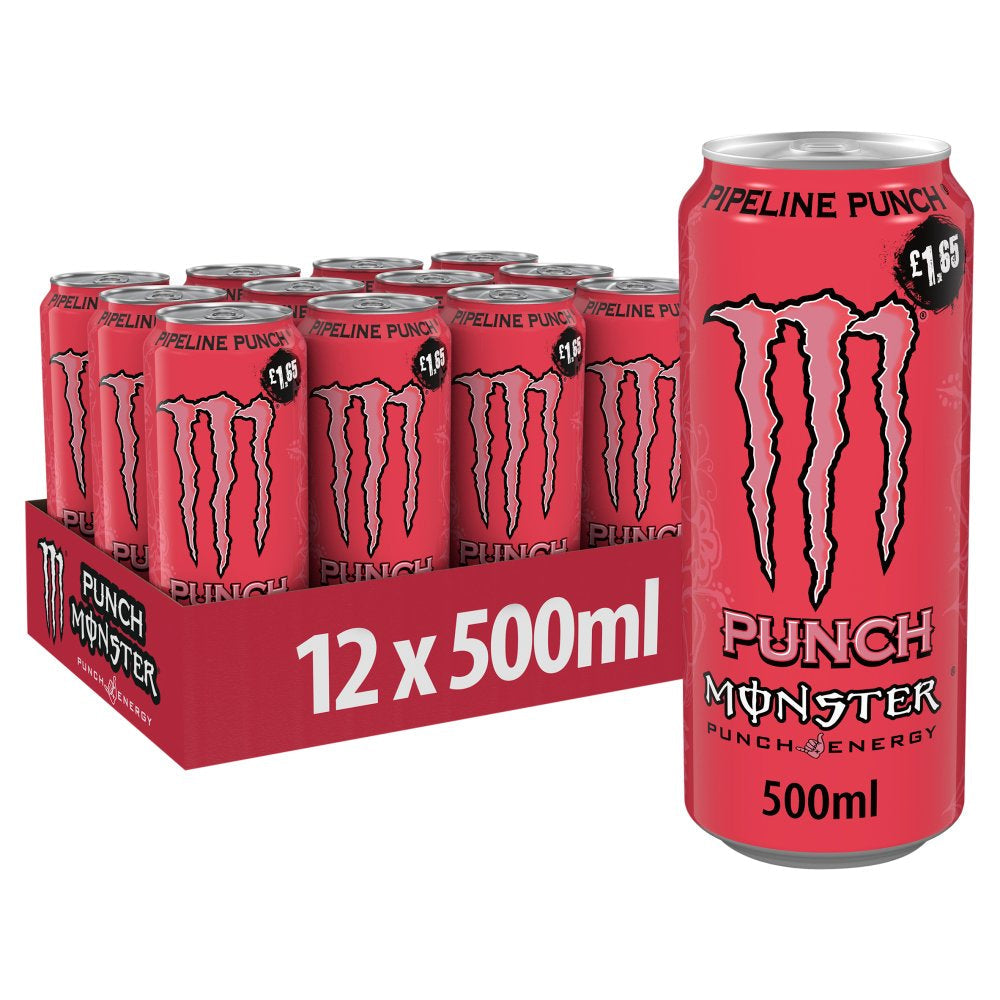 Monster Energy Drink Variety Pack 500ml PMP (Pack of 12)