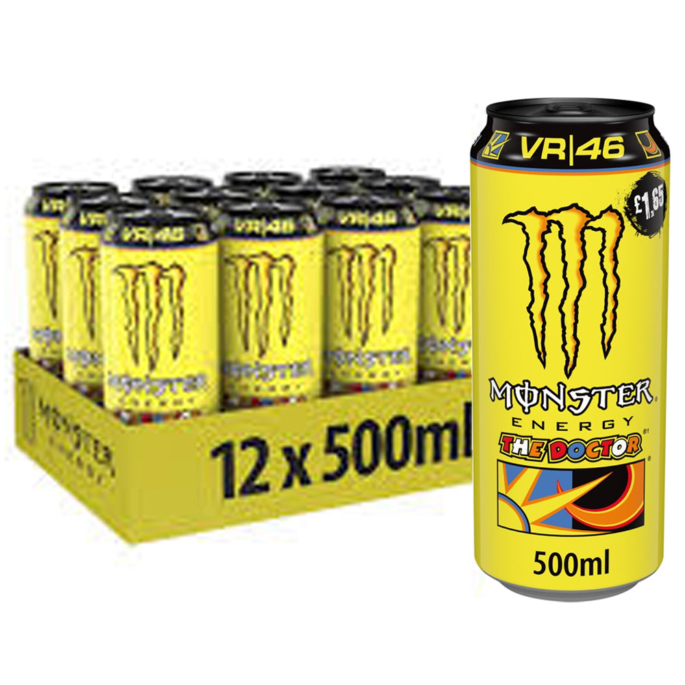 Monster Energy Drink Variety Pack 500ml PMP (Pack of 12)