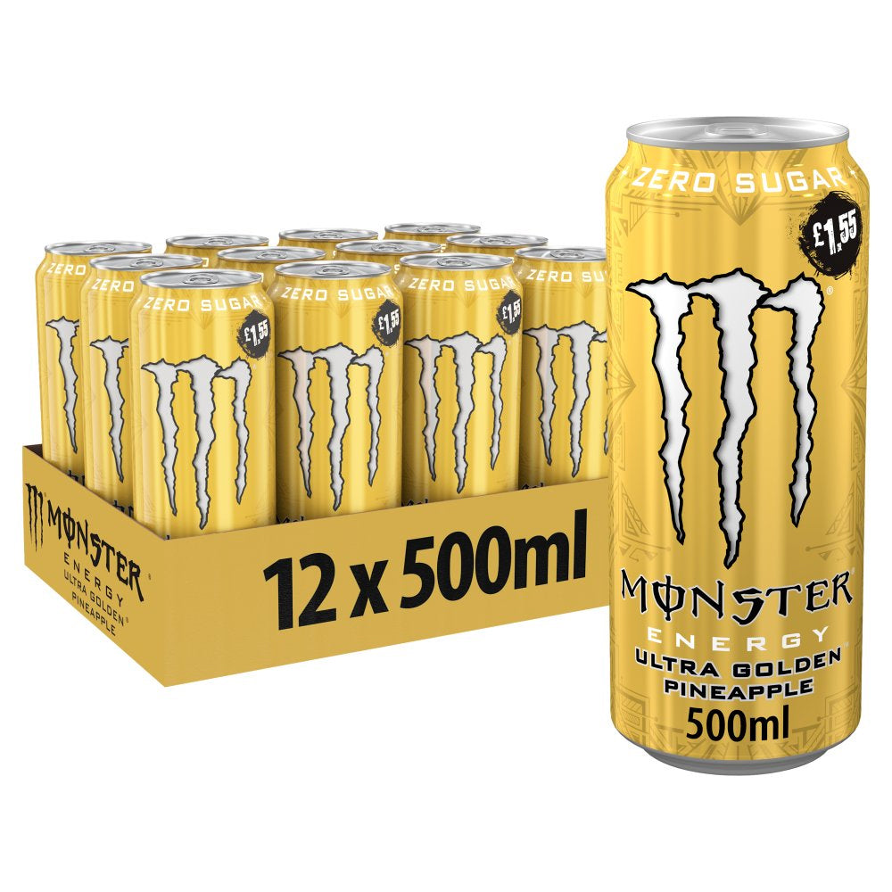 Monster Energy Drink Variety Pack 500ml PMP (Pack of 12)