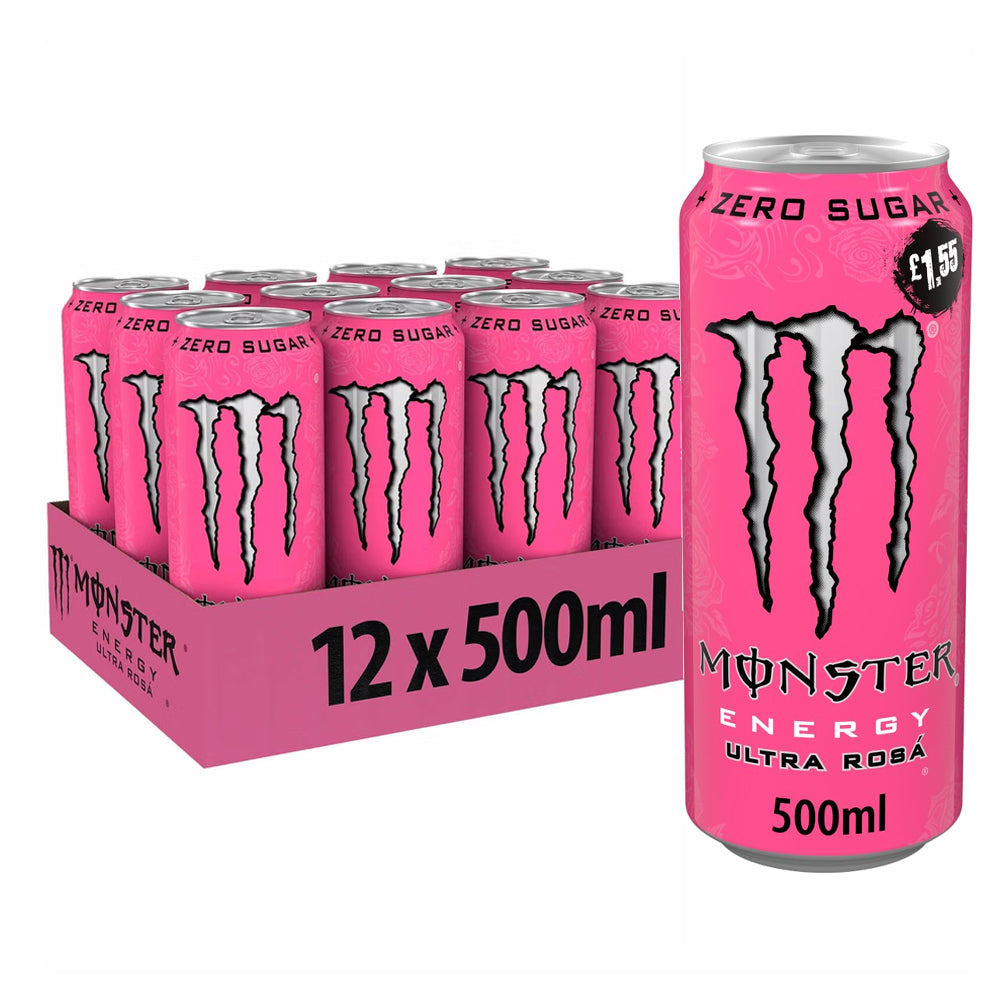 Monster Energy Drink Variety Pack 500ml PMP (Pack of 12)