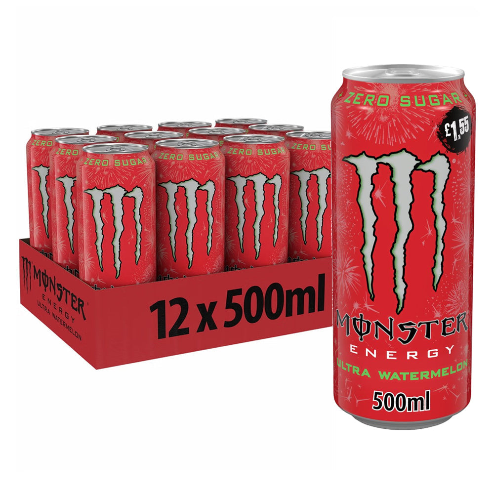 Monster Energy Drink Variety Pack 500ml PMP (Pack of 12)