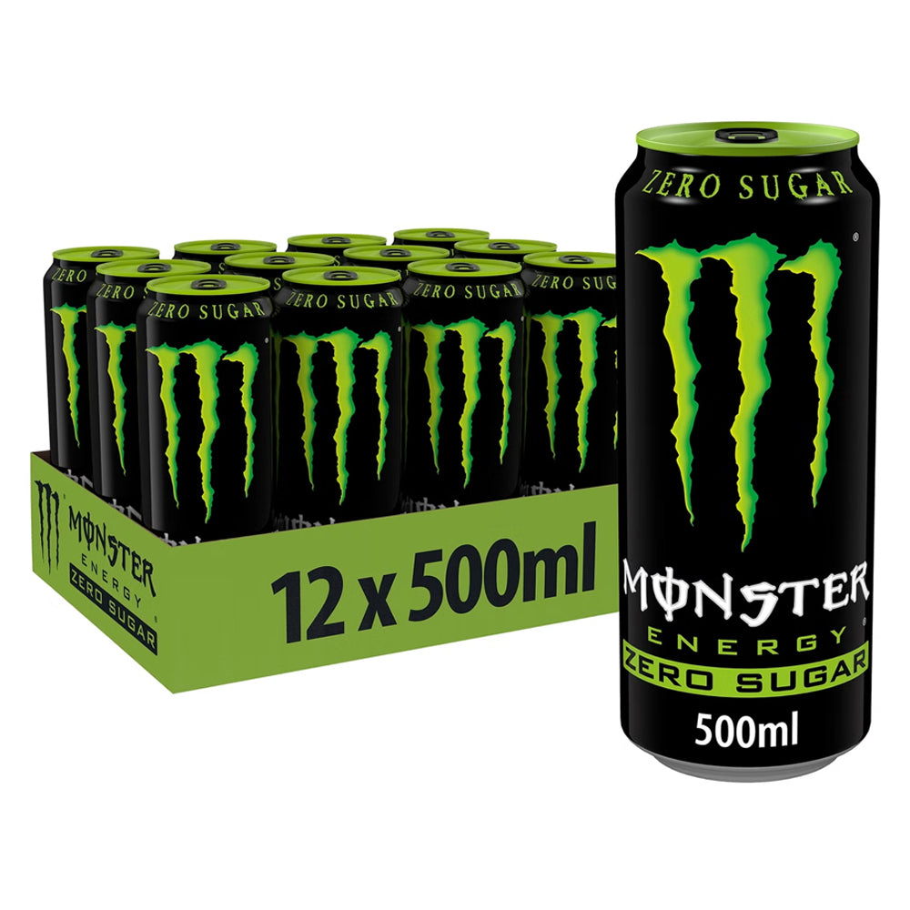 Monster Energy Drink Variety Pack 500ml PMP (Pack of 12)