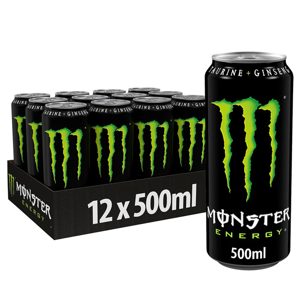 Monster Energy Drink Variety Pack 500ml PMP (Pack of 12)