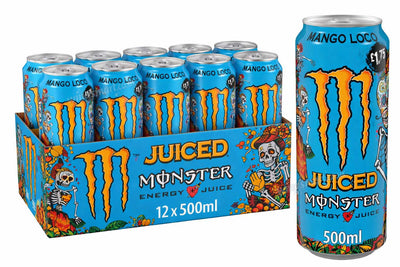 Monster Energy Drink Mango Loco 500ml PMP (12 Pack)