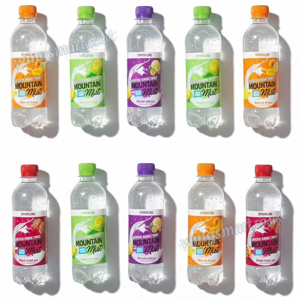 Mountain Mist Sparkling Spring Water 500ml Random Mixed Flavours