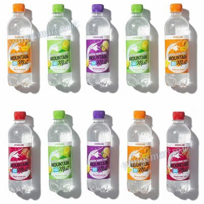 Mountain Mist Sparkling Spring Water 500ml – Random Mixed Flavours