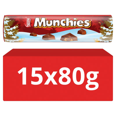 Munchies Milk Chocolate & Caramel Giant Tube 80g