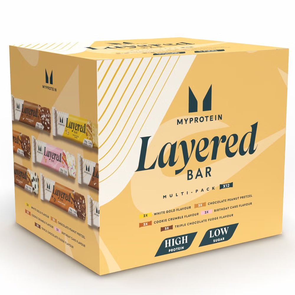 Myprotein Layered Bar Multi-Packs – High Protein & Low Sugar