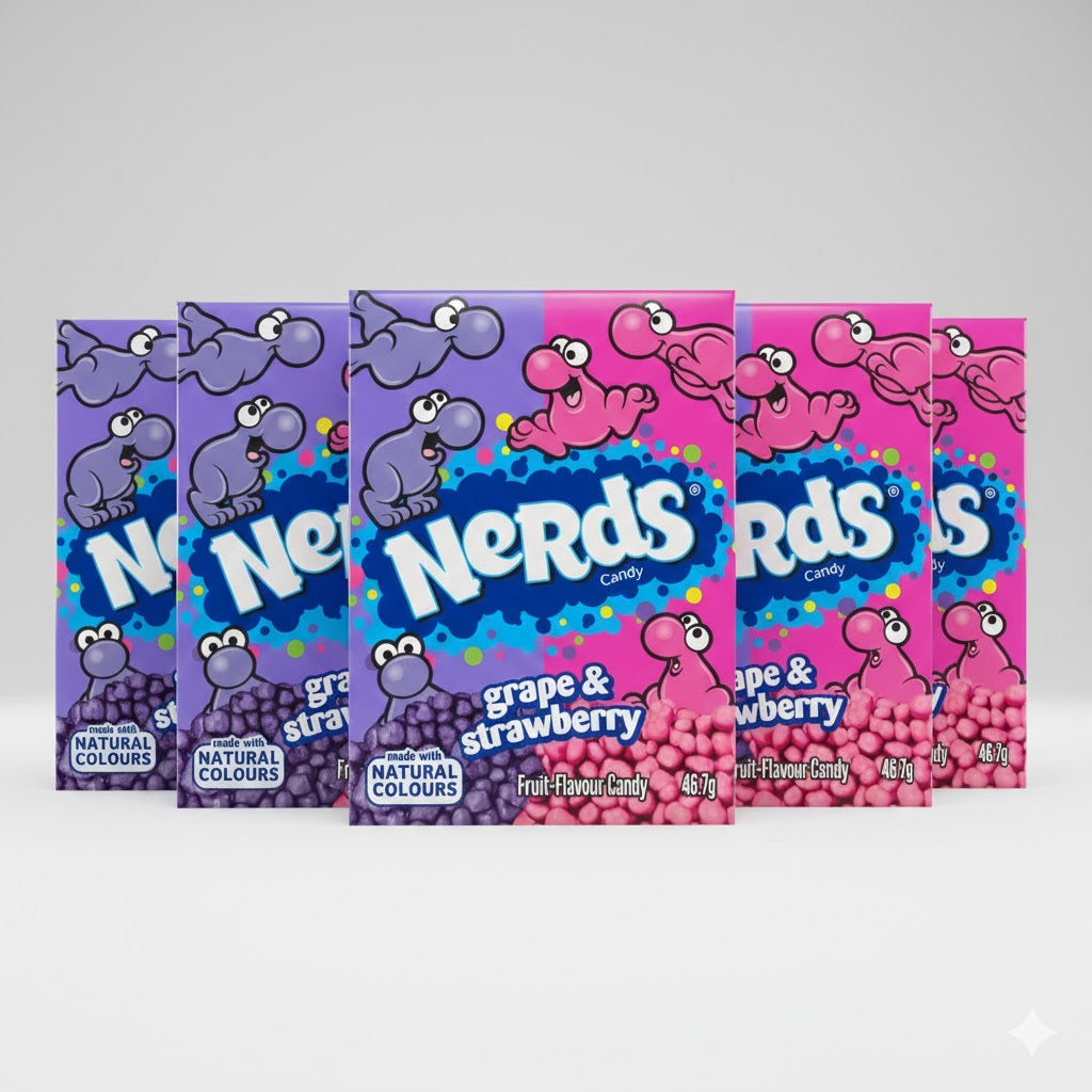 Nerds Grape & Strawberry Fruit Flavour Candy 46.7g