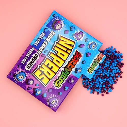 Zed Candy Nippers Blue & Purple Razz 140g (12 Pack)