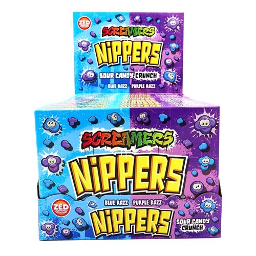 Zed Candy Nippers Blue & Purple Razz 140g (12 Pack)