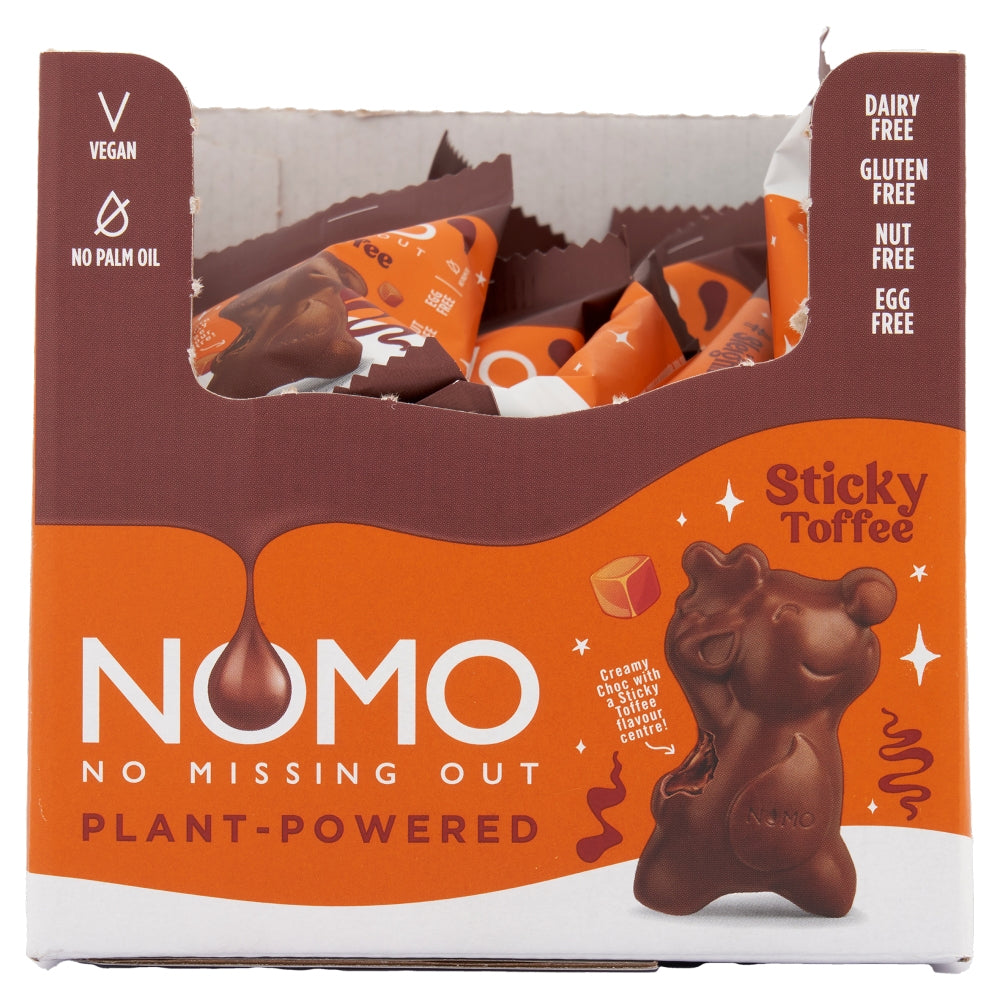 NOMO Sticky Toffee Reindeer Candy 25g – 25 Pack