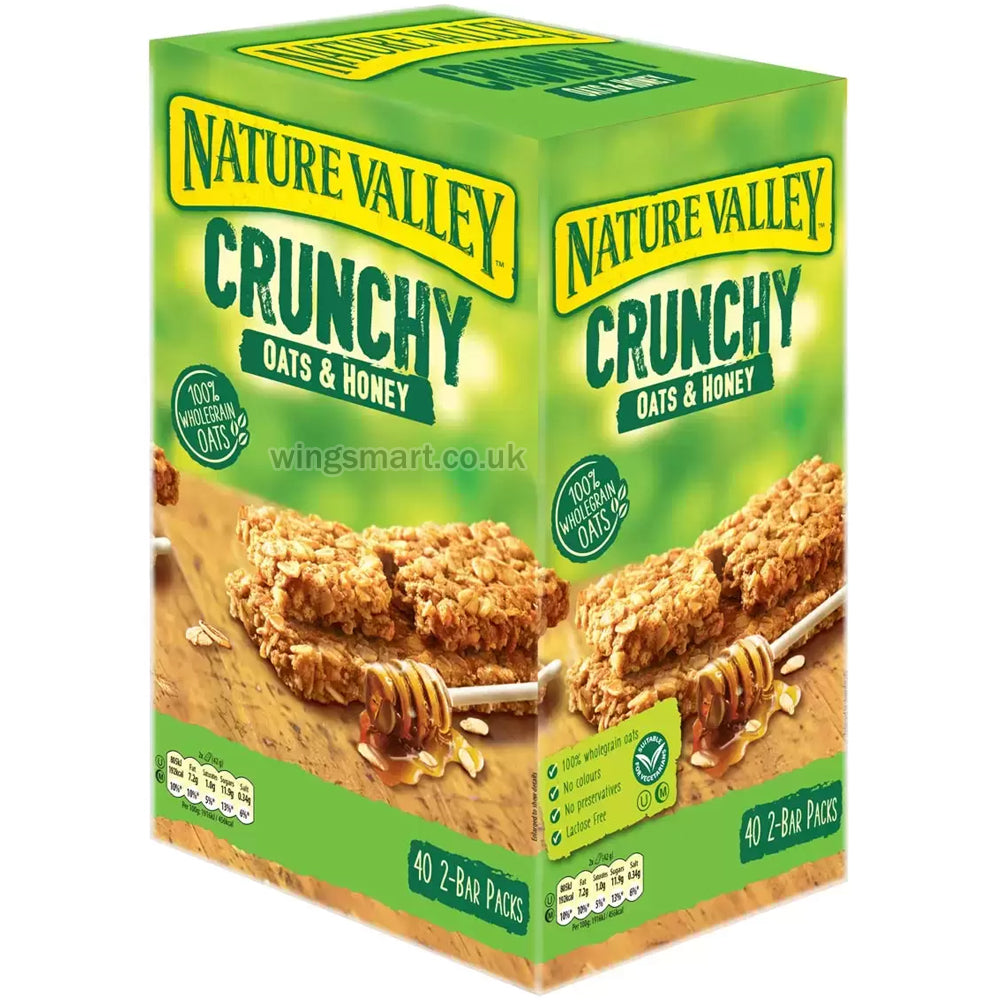 Nature Valley Crunchy Oats & Honey Bars, 40 x 42g