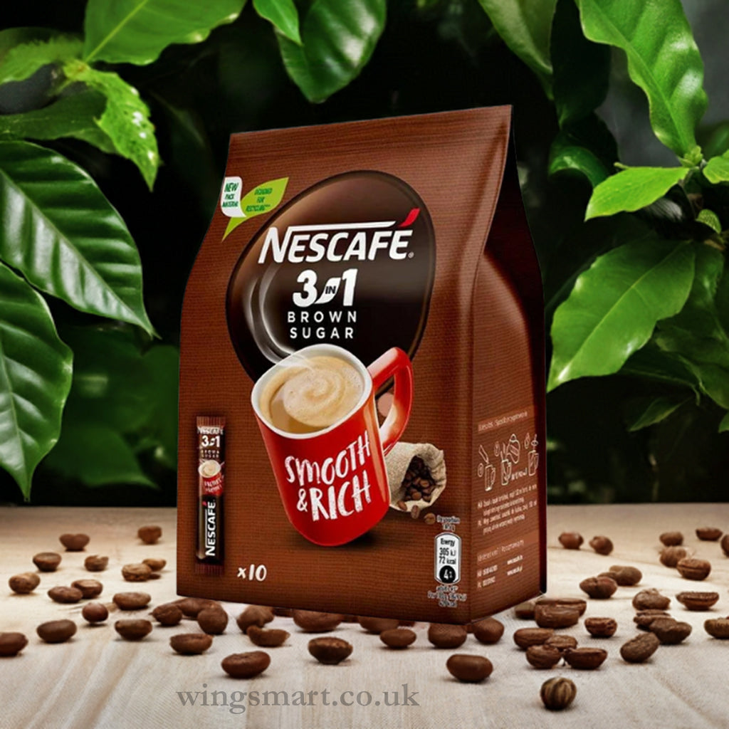 Nescafe 3in1 Brown Sugar 16.5g (Pack of 10)