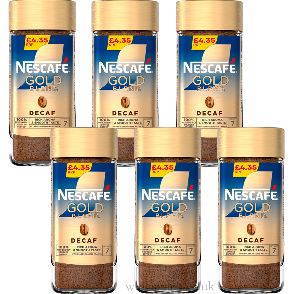 Nescafe Gold Blend Decaf Instant Coffee 95g PMP