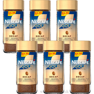 Nescafe Gold Blend Decaf Instant Coffee 95g PMP