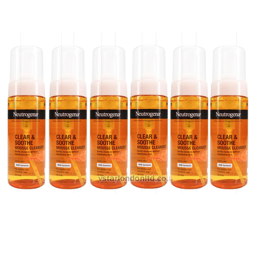 Neutrogena Clear & Soothe Mousse Cleanser 150ml