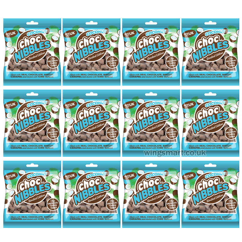 Sweet Dreams Limited Edition Coconut Choc Nibbles 150g (12 Bags)