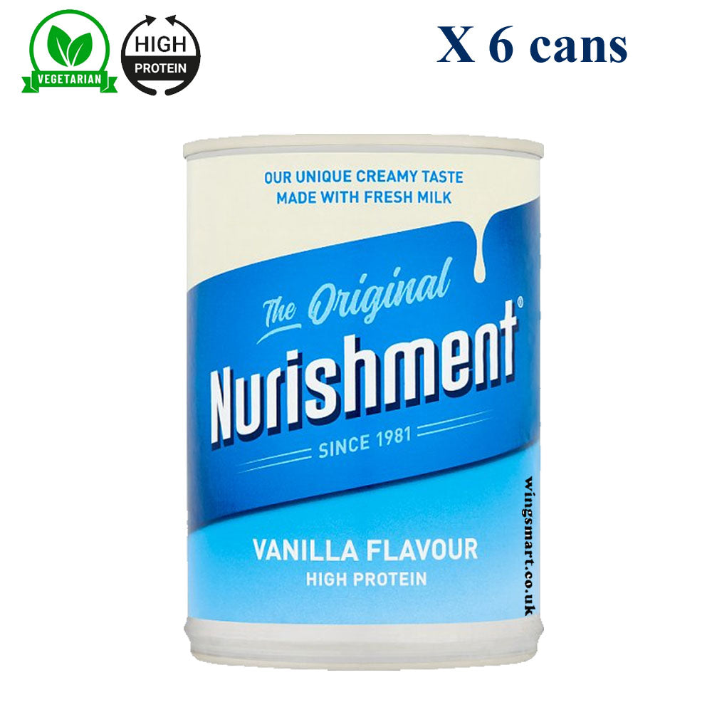 Nurishment The Original Banana, Strawberry, Chocolate & Vanilla Flavours 400g