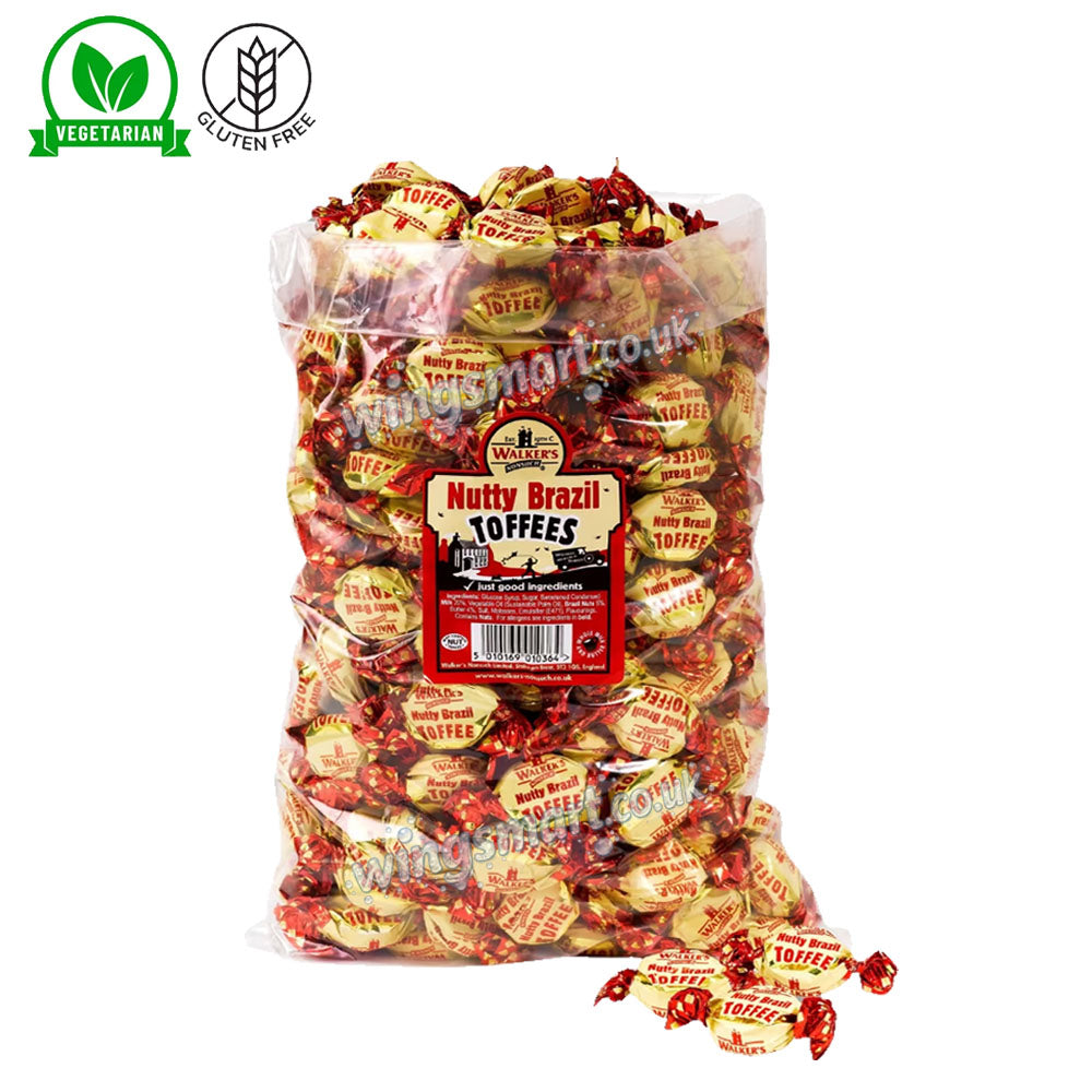 Walker’s Nonsuch Assorted Toffees & Eclairs 2.5kg Mixed Classic Toffee Selection