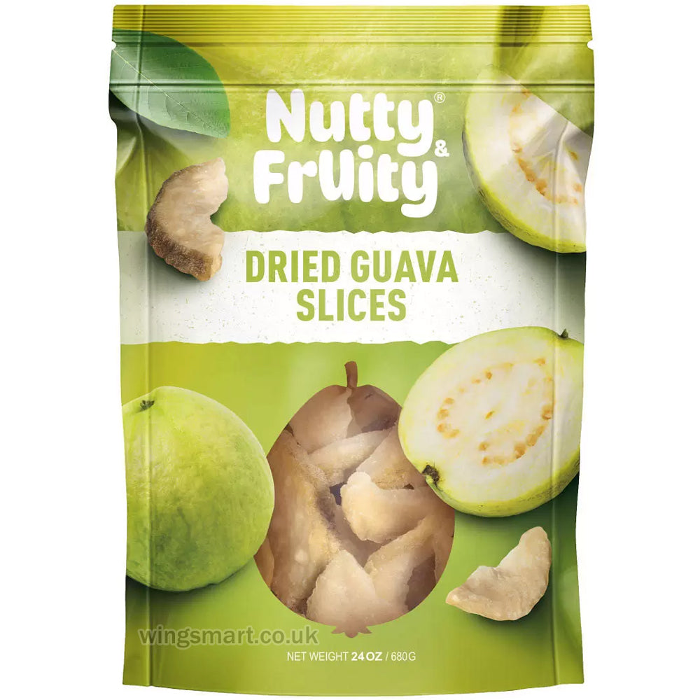 Nutty and Fruity Dried Guava Slices, 680g