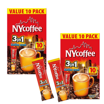 Nycoffee 3 in 1 Coffee Drink 10 x 14g (140g)