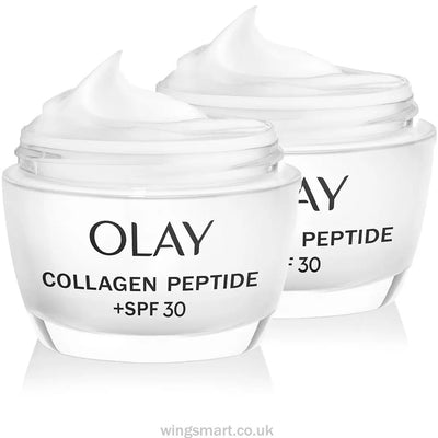 Olay Collagen Peptide 24 Facial Cream, 2 x 50ml