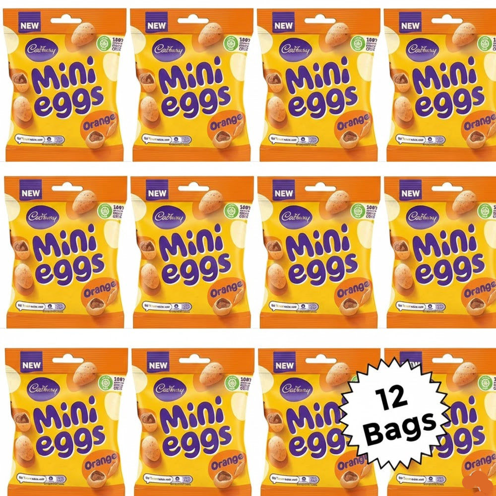 Cadbury Mini Eggs Orange Chocolate 74g – Easter 2026