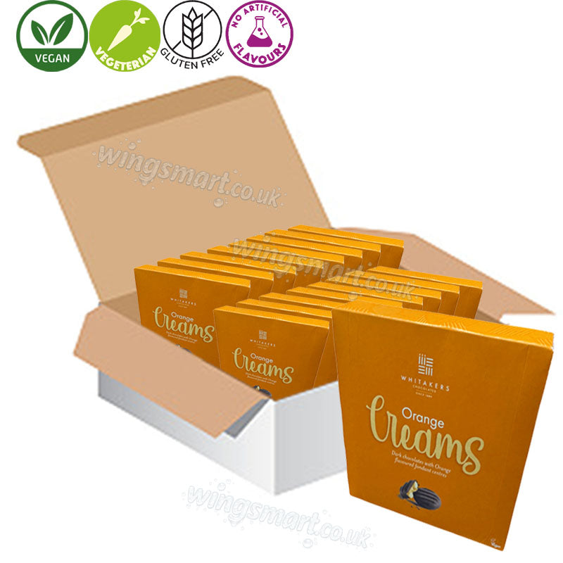Whitakers Assorted Creams Chocolates 90g Box (box of 16)