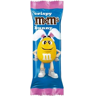 M&M's Crispy Milk Chocolate Easter Bunny Treat 29g (Box of 32)