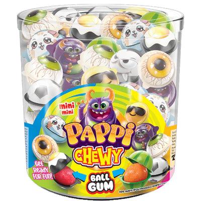 Pappi Chewy Ball 100 x 10g – Halloween Special
